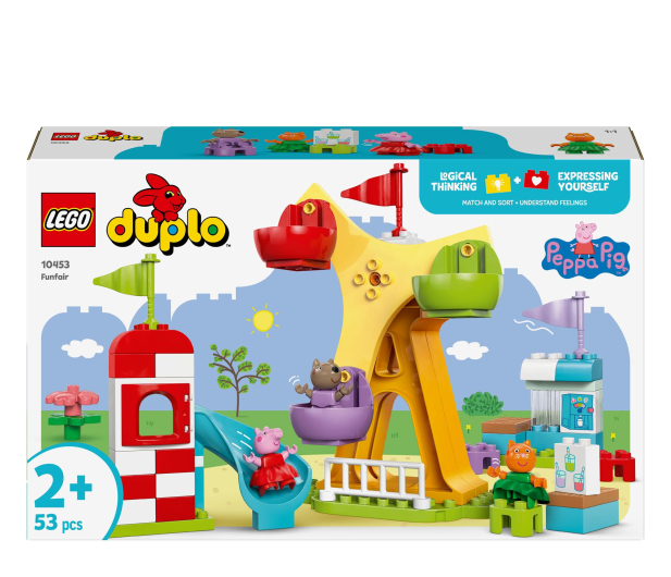 LEGO DUPLO 10453 Peppa Wesołe miasteczko - 1308173 - zdjęcie